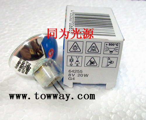 供应OSRAM 64255 8V 20W  仪器灯泡